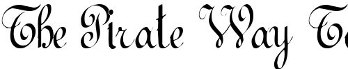 Font : BedFord-Regular-ttcon Custom Text : The Pirate Way Test your own text here Click to download or to view this font on a tshirt that can be custom printed in Bali