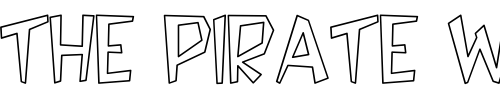 Font : Bedrock-Light-Hollow Custom Text : The Pirate Way Test your own text here Click to download or to view this font on a tshirt that can be custom printed in Bali