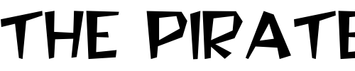 Font : Bedrock-Light-Wide Custom Text : The Pirate Way Test your own text here Click to download or to view this font on a tshirt that can be custom printed in Bali