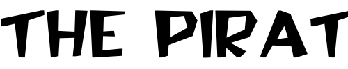 Font : Bedrock-Light-Wide-Bold Custom Text : The Pirate Way Test your own text here Click to download or to view this font on a tshirt that can be custom printed in Bali