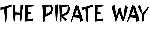 Font : Bedrock-Regular Custom Text : The Pirate Way Test your own text here Click to download or to view this font on a tshirt that can be custom printed in Bali