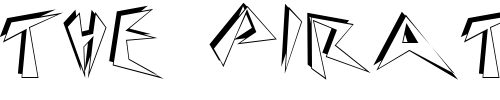 Font : Beebopp-Regular Custom Text : The Pirate Way Test your own text here Click to download or to view this font on a tshirt that can be custom printed in Bali