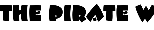 Font : Beesnest Custom Text : The Pirate Way Test your own text here Click to download or to view this font on a tshirt that can be custom printed in Bali