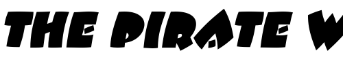 Font : Beetlejuice-Italic Custom Text : The Pirate Way Test your own text here Click to download or to view this font on a tshirt that can be custom printed in Bali