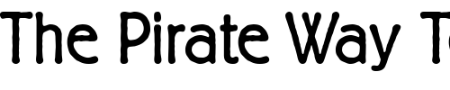 Font : BeginnerDB-Normal Custom Text : The Pirate Way Test your own text here Click to download or to view this font on a tshirt that can be custom printed in Bali