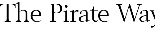 Font : Belfast-Serial-Light-Regular Custom Text : The Pirate Way Test your own text here Click to download or to view this font on a tshirt that can be custom printed in Bali