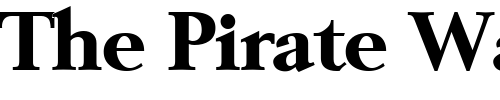 Font : BelfastLH-Bold Custom Text : The Pirate Way Test your own text here Click to download or to view this font on a tshirt that can be custom printed in Bali
