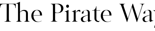 Font : BelfastLH-Regular Custom Text : The Pirate Way Test your own text here Click to download or to view this font on a tshirt that can be custom printed in Bali