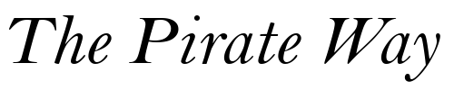 Font : Bell-MT-Italic Custom Text : The Pirate Way Test your own text here Click to download or to view this font on a tshirt that can be custom printed in Bali