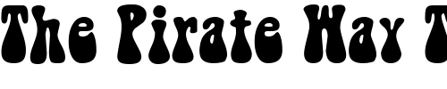 Font : BellBottom-FC Custom Text : The Pirate Way Test your own text here Click to download or to view this font on a tshirt that can be custom printed in Bali