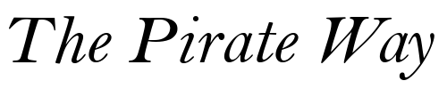 Font : BellMT-Italic Custom Text : The Pirate Way Test your own text here Click to download or to view this font on a tshirt that can be custom printed in Bali