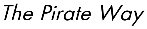 Font : BelmarObl-Norma Custom Text : The Pirate Way Test your own text here Click to download or to view this font on a tshirt that can be custom printed in Bali
