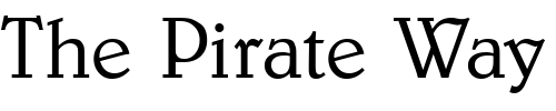 Font : Belwe-Regular Custom Text : The Pirate Way Test your own text here Click to download or to view this font on a tshirt that can be custom printed in Bali