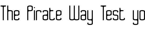 Font : Bend-2-Squares-BRK Custom Text : The Pirate Way Test your own text here Click to download or to view this font on a tshirt that can be custom printed in Bali