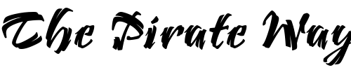 Font : Bendigo Custom Text : The Pirate Way Test your own text here Click to download or to view this font on a tshirt that can be custom printed in Bali