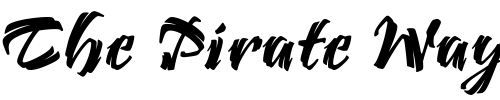 Font : BendigoPlain Custom Text : The Pirate Way Test your own text here Click to download or to view this font on a tshirt that can be custom printed in Bali