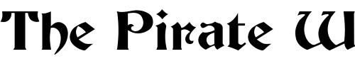 Font : Bendor-Medium Custom Text : The Pirate Way Test your own text here Click to download or to view this font on a tshirt that can be custom printed in Bali