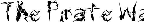 Font : Beneath-The-Remains Custom Text : The Pirate Way Test your own text here Click to download or to view this font on a tshirt that can be custom printed in Bali