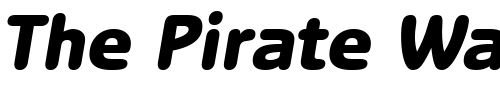 Font : BenguiatGothic-HeavyOblique Custom Text : The Pirate Way Test your own text here Click to download or to view this font on a tshirt that can be custom printed in Bali