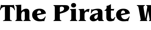 Font : BenguiatItcTEE-Bold Custom Text : The Pirate Way Test your own text here Click to download or to view this font on a tshirt that can be custom printed in Bali