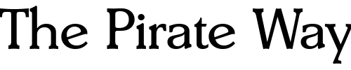 Font : BenjaminBecker Custom Text : The Pirate Way Test your own text here Click to download or to view this font on a tshirt that can be custom printed in Bali