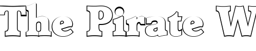 Font : BenjaminBeckerOutline-Heavy Custom Text : The Pirate Way Test your own text here Click to download or to view this font on a tshirt that can be custom printed in Bali