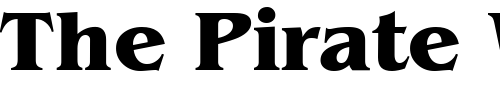 Font : BenjaminSerif-Bold Custom Text : The Pirate Way Test your own text here Click to download or to view this font on a tshirt that can be custom printed in Bali