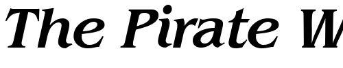 Font : BenjaminSerifMedium-RegularItalic Custom Text : The Pirate Way Test your own text here Click to download or to view this font on a tshirt that can be custom printed in Bali