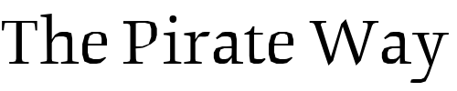Font : BeowolfSerifR23 Custom Text : The Pirate Way Test your own text here Click to download or to view this font on a tshirt that can be custom printed in Bali
