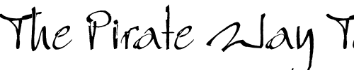 Font : BergellPlain Custom Text : The Pirate Way Test your own text here Click to download or to view this font on a tshirt that can be custom printed in Bali