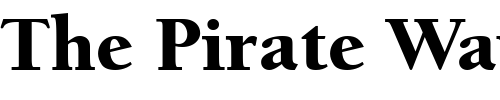 Font : Berkeley-Retrospective-Black-SSi-Black Custom Text : The Pirate Way Test your own text here Click to download or to view this font on a tshirt that can be custom printed in Bali