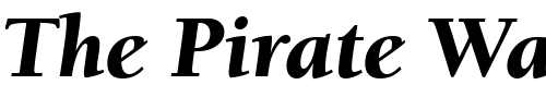 Font : BerkeleyOldStyItcTEEBla-Italic Custom Text : The Pirate Way Test your own text here Click to download or to view this font on a tshirt that can be custom printed in Bali