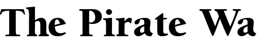 Font : BerkeleyRetrospectiveBlackSSK Custom Text : The Pirate Way Test your own text here Click to download or to view this font on a tshirt that can be custom printed in Bali