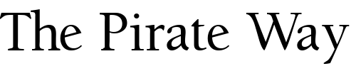 Font : BerkeleyRetrospectiveSSK Custom Text : The Pirate Way Test your own text here Click to download or to view this font on a tshirt that can be custom printed in Bali