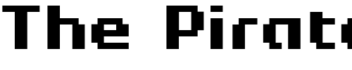 Font : Berkelium-Bitmap Custom Text : The Pirate Way Test your own text here Click to download or to view this font on a tshirt that can be custom printed in Bali
