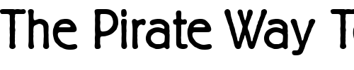 Font : BerlinGrotesk-Regular Custom Text : The Pirate Way Test your own text here Click to download or to view this font on a tshirt that can be custom printed in Bali