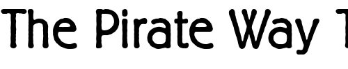 Font : Berliner-Grotesk-Light Custom Text : The Pirate Way Test your own text here Click to download or to view this font on a tshirt that can be custom printed in Bali