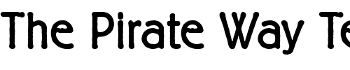 Font : BerlinerGroDLig Custom Text : The Pirate Way Test your own text here Click to download or to view this font on a tshirt that can be custom printed in Bali
