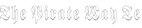 Font : BerlinerOutlineCondensed Custom Text : The Pirate Way Test your own text here Click to download or to view this font on a tshirt that can be custom printed in Bali