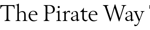Font : Berling_Becker Custom Text : The Pirate Way Test your own text here Click to download or to view this font on a tshirt that can be custom printed in Bali
