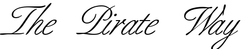 Font : BerneseScript-Regular Custom Text : The Pirate Way Test your own text here Click to download or to view this font on a tshirt that can be custom printed in Bali