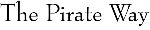 Font : Bernhard-Modern-BT Custom Text : The Pirate Way Test your own text here Click to download or to view this font on a tshirt that can be custom printed in Bali