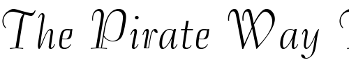 Font : Bernhard-Tango-GX-BT Custom Text : The Pirate Way Test your own text here Click to download or to view this font on a tshirt that can be custom printed in Bali