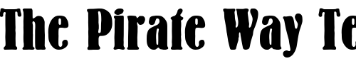 Font : BernhardCondensed-Regular Custom Text : The Pirate Way Test your own text here Click to download or to view this font on a tshirt that can be custom printed in Bali