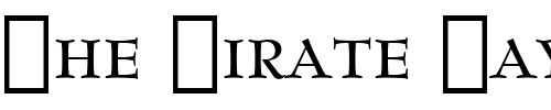 Font : BernhardMod-SmCap-BT-Small-Cap Custom Text : The Pirate Way Test your own text here Click to download or to view this font on a tshirt that can be custom printed in Bali