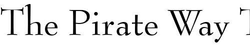 Font : BernhardModern Custom Text : The Pirate Way Test your own text here Click to download or to view this font on a tshirt that can be custom printed in Bali