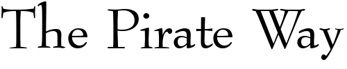 Font : BernhardModern-Regular Custom Text : The Pirate Way Test your own text here Click to download or to view this font on a tshirt that can be custom printed in Bali