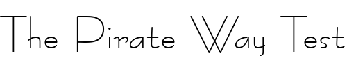 Font : Bernhard_Becker_Fashion Custom Text : The Pirate Way Test your own text here Click to download or to view this font on a tshirt that can be custom printed in Bali