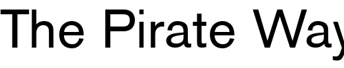 Font : BertholdAkzidenzGroteskBE Custom Text : The Pirate Way Test your own text here Click to download or to view this font on a tshirt that can be custom printed in Bali