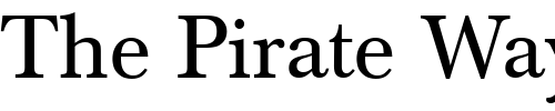Font : BertholdBaskerville Custom Text : The Pirate Way Test your own text here Click to download or to view this font on a tshirt that can be custom printed in Bali
